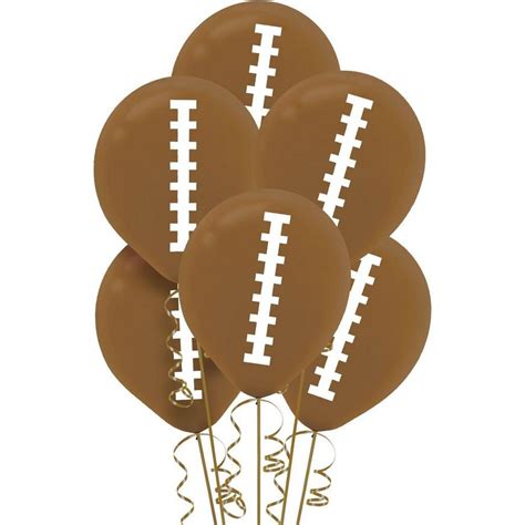 football themed balloons|Football Balloons 6ct .